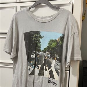 The Beatles Abbey Road Gray T-Shirt